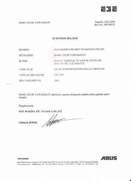 Hayat Temizlik ve Sağlık Ürünleri San. ve Tic. A.Ş.