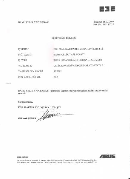 Rota Liman Hizmetleri San. A.Ş.