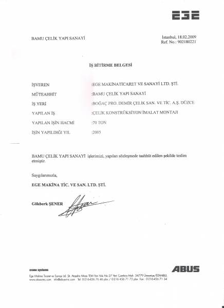 Boğaç Pro. Demir Çelik San. ve Tic. A.Ş. 